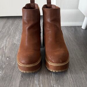 MIA Tan Ankle Booties